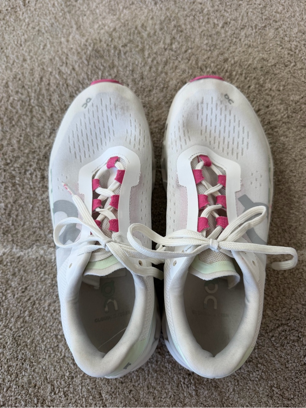 On Running CloudTec Women’s Shoes Size US 8.5 White Pink - Picture 3 of 7